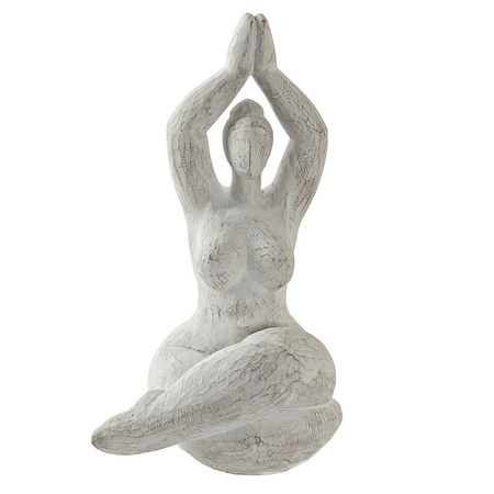 Items Home decoratie beeldje yoga dame - zittend - 17 x 14 x 28 cm