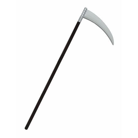 Black Halloween scythe 103 cm Grim Reaper